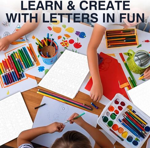 1210 قطعة، 10 أوراق ملصقات حروف ذاتية اللصق من الفينيل، ملصقات أرقام الحروف الأبجدية، ملصقات لعلامات أرقام صندوق البريد، ملصقات المجلات، صناعة يدوية يدوية الصنع (أسود) in Kuwait