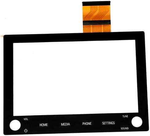 YuYue Electronic Touch Screen 8" with 2 Knobs Without LCD Fit for Mitsubishi Outlander Sport/ASX 2019 2020 2021 2022 OEM Part Number 8740A040 8740A130 8740A076 (with 2 Knobs) in Saudi Arabia