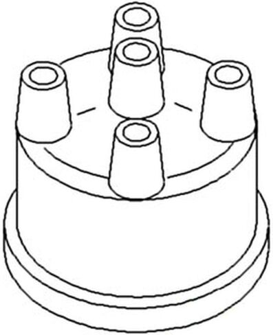 RAParts S.61908 DISTRIBUTOR CAP Fits Allis Chalmers in Saudi Arabia