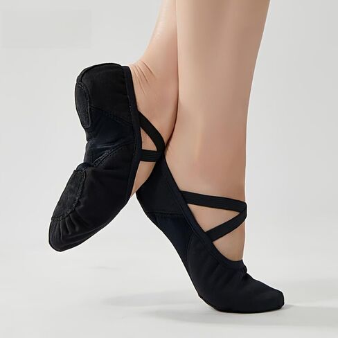 Women's Foldable Ballet Shoes Lightweight Dance Shoes Anti Slip Soft Yoga Shoes for Dancing in Saudi Arabia