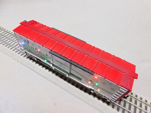 تحيات عيد الميلاد الخفيفة السريعة للموسم BOXCAR O Gauge SESAONS تحيات in Saudi Arabia