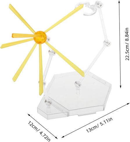 1set Adjustable Figure Stand for Stop Motion Figures Action Display Base with Special Effects Versatile Model Display Holder for Dynamic Scenes Precision Crafted Collectible Stand in Saudi Arabia