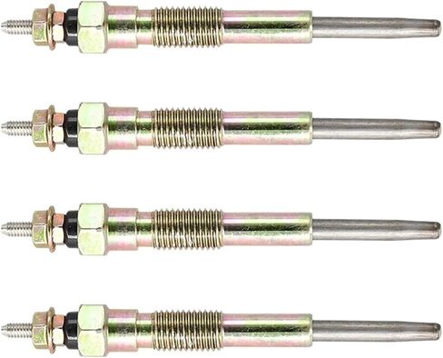 4Pcs Plug Glow 600-815-2761 Fit For Komatsu Engine 4D95 4D95S Forklift Truck FD20-T11 FD25-T11 in Saudi Arabia