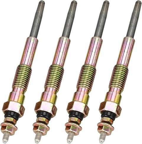 4Pcs Plug Glow 600-815-2761 Fit For Komatsu Engine 4D95 4D95S Forklift Truck FD20-T11 FD25-T11 in Saudi Arabia