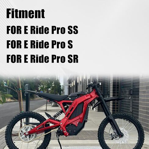 دعامة أوتاد قدم لـ Eride Pro، CNC 7075 دعامة دواسة قدم قابلة للتعديل من الألومنيوم للدراجة الكهربائية E Ride Pro SS/S/SR-أسود in Kuwait