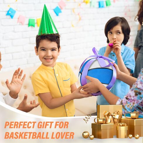 Mini Basketballs for Kids Size 3 Basketballs Bulk with Pump 7 Inch Colorful Rubber Basketball for Mini Hoop Indoor Outdoor Practice Waterproof Pool Basketball Toddler Yard Game (12 Pieces)… in Kuwait