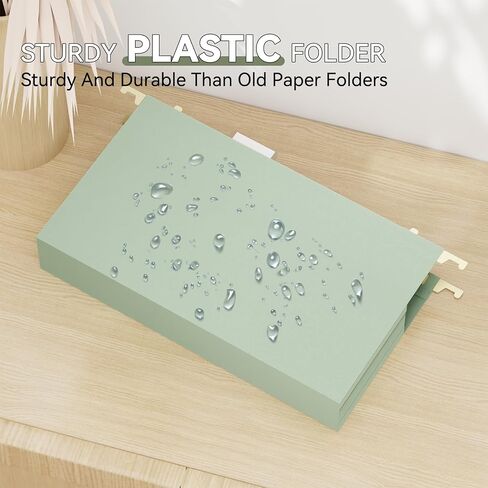 Extra Capacity Legal Size Plastic Hanging File Folders,Reinforced 2" Pastel Expanding Pocket,12 Pack Legal Hanging Folders for Filing Cabinet,Expandable Hang Folder with tabs,for Office School in Saudi Arabia