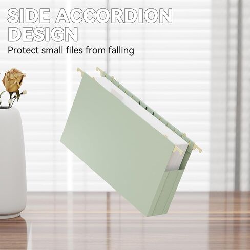 Extra Capacity Legal Size Plastic Hanging File Folders,Reinforced 2" Pastel Expanding Pocket,12 Pack Legal Hanging Folders for Filing Cabinet,Expandable Hang Folder with tabs,for Office School in Saudi Arabia