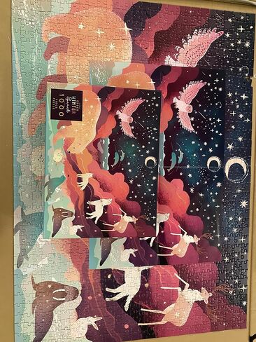 احجية الكريسماس - كورنوكوبيا للكريسماس | احجية الكريسماس 1000 قطعة | احجية للبالغين من 1000 قطعة فما فوق | احجية جيغساو مقاس 28 × 20 انش | احجية ايلينا اسكس in Kuwait