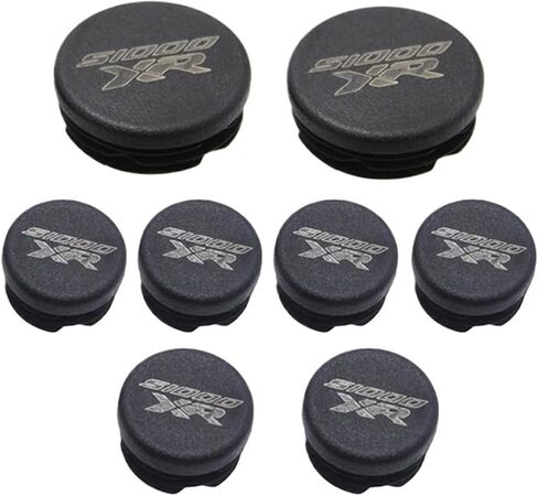 Frame Hole Cover Caps Plug Cap Compatible with S1000XR Chassis Plugs S 1000XR S1000 XR 2013-2022(Black) in Saudi Arabia
