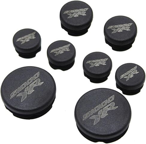 Frame Hole Cover Caps Plug Cap Compatible with S1000XR Chassis Plugs S 1000XR S1000 XR 2013-2022(Black) in Saudi Arabia