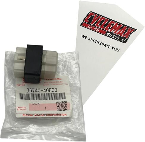 One Pack compatible with Suzuki 1987-2006 QUADSPORT LT 80 LT80 FUSE BOX ASSEMBLY 36740-40B00 Contains One 1987-2006 QUADSPORT LT 80 LT80 FUSE BOX ASSEMBLY and a Funnel in Saudi Arabia