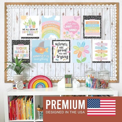 9 Boho Classroom Motivational Posters For Classroom Decor - Inspirational Posters For Classroom Posters Middle School Posters, Positive Posters For Classroom Decorations For Teachers Elementary in Saudi Arabia