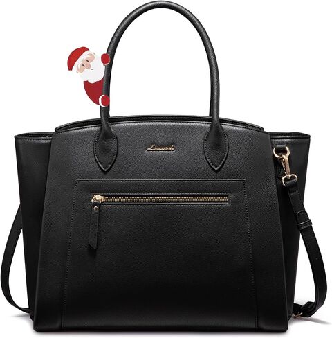 LOVEVOOK Laptop Tote Bag for Women, Vegan Leather Work Bags Briefcase Purse, Business Office Computer Teacher Bag in Saudi Arabia