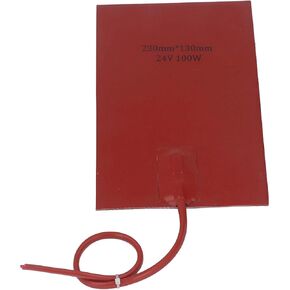 Fuel Heater Pad Fast Heating Silicone Heating Pad 100W 230mm Length 130mm Width Vehicle (DC24V) in Saudi Arabia