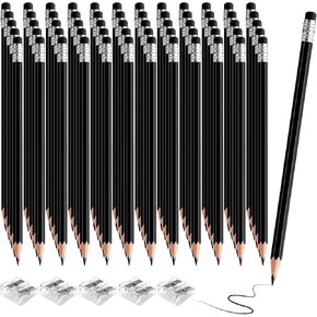 60 قطعة من أقلام الرصاص الملونة باللون الأحمر، مجموعة أقلام رصاص فنية خشبية احترافية تم شحذها مسبقًا للفنانين | لوازم رسم ممتازة للرسم (أحمر) in Kuwait