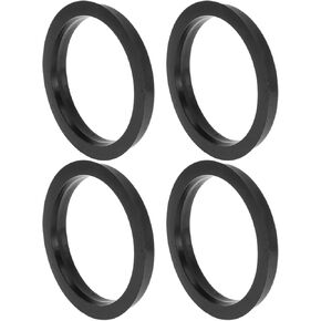 79.6mm to 67.1mm Car Wheel Hub Centric Rings Black Polycarbonate Wheels Center Shaft Shock Absorbing Hubrings 4 Pcs in Saudi Arabia