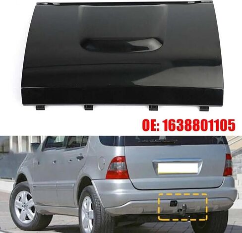 المصد الخلفي سحب هوك وصلات مقطورة قبعات اكسسوارات السيارات 1638801105 A1638801105 ل W163 ML320 ML350 ML500 ML55AMG in Kuwait