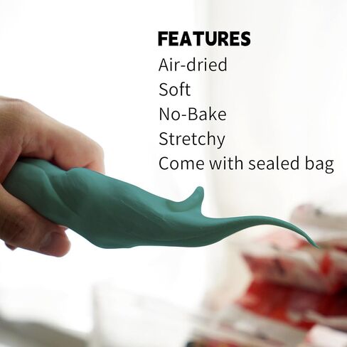 Air Dry Clay Lightweight, Flexible Modeling Clay for Adults Arts and Crafts in Saudi Arabia