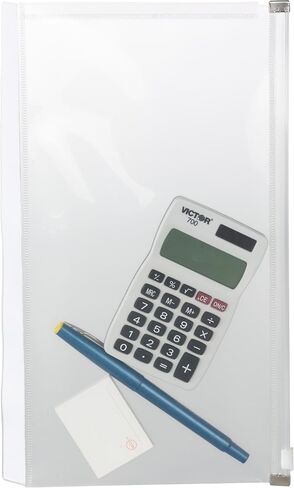 Smead Stick-N-Store Poly Pouch, 6 x 11-1/4 Inches, 5 per Pack (68180) in Saudi Arabia