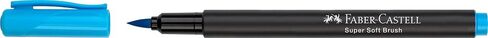 Faber-Castell Black Edition Felt Tip Pen with Soft Brush Nib: 10 Colors - Brush Tip Markers for Adult Coloring, Lettering, and Drawing, Calligraphy Brush Pen for Artists in Saudi Arabia
