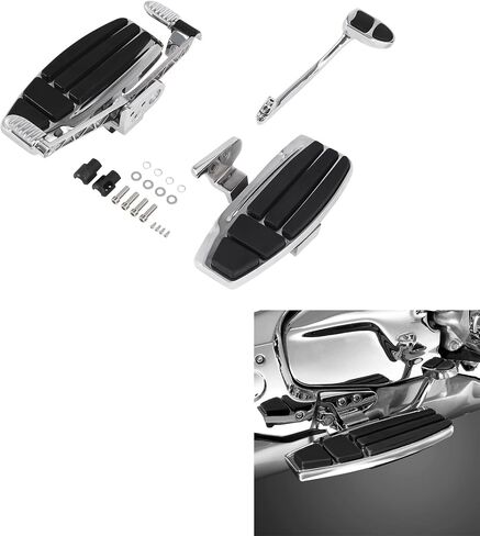 Green-L Matte Black Driver Foot Brake Lever Pedal Fit for Honda Goldwing GL1800 2001-2017 F6B 2013-2017 in Saudi Arabia