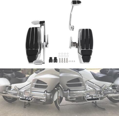 Green-L Matte Black Driver Foot Brake Lever Pedal Fit for Honda Goldwing GL1800 2001-2017 F6B 2013-2017 in Saudi Arabia