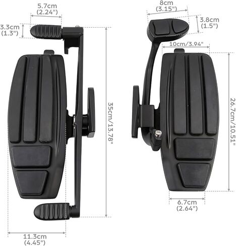 Green-L Matte Black Driver Foot Brake Lever Pedal Fit for Honda Goldwing GL1800 2001-2017 F6B 2013-2017 in Saudi Arabia