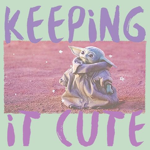 ستار ورز تي شيرت ذا ماندالوريان ذا تشايلد تريدينج كارد للبنات in Kuwait