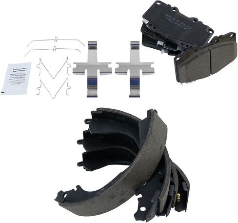 وسادات الفرامل الأمامية والخلفية من السيراميك متوافقة مع 1990-1991 Toyota 4Runner 1989-1995 Pickup 1995-1998 Tacoma in Saudi Arabia