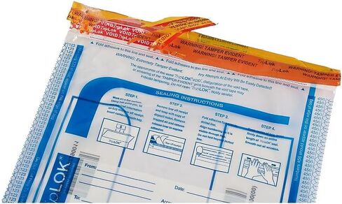 Deposit Bag, Plastic, 4 Mil, 20 X 28, Clear, 50/Pack in Saudi Arabia