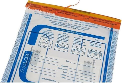 Deposit Bag, Plastic, 4 Mil, 20 X 28, Clear, 50/Pack in Saudi Arabia
