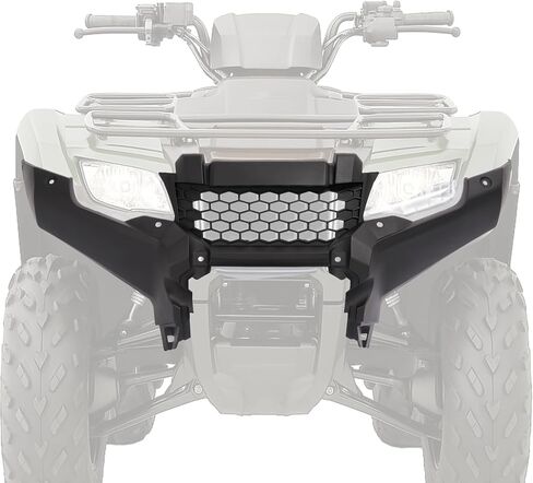 ATV Front Bumper Compatible with 2014-2025 Honda TRX420TM1 TRX420FM1 TRX420FM2 TRX420TE1 TRX420FE1 TRX420FA2 TRX420FA5 TRX420FA6 TRX420FA1 Plastic(PP) Textured Black in Saudi Arabia