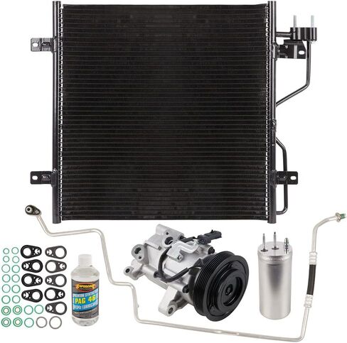 For Jeep Liberty 2006 2007 A/C Kit w/AC Compressor Condenser & Drier - BuyAutoParts 60-82559CK New in Saudi Arabia