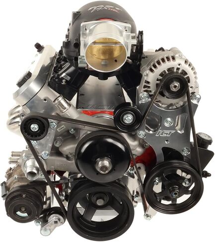 ICT Billet Factory LS Truck A/C Kit تم تصميمها وتصنيعها في الولايات المتحدة الأمريكية 551975-LS01 in Saudi Arabia