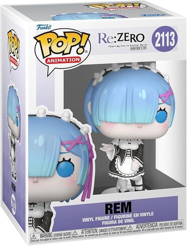 فانكو بوب! الرسوم المتحركة: Re: Zero - Rem - 1/6 Odds for Rare Chase Variant - شخصية فينيل قابلة للتجميع - فكرة هدية - بضائع رسمية - ألعاب للأطفال والكبار - عشاق الرسوم المتحركة in Saudi Arabia