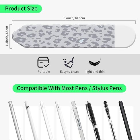 Universal Pencil Case Holder Compatible with The Pencil Pro 1st/2nd & USB-C, Cute Adhesive Sleeve Pouch for Tablet Stylus, Elastic Pocket for Stylus Pen Navy Floral in Saudi Arabia