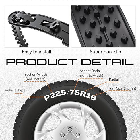 BBTO 20 Pcs Tpu Snow Tire Chains Straps for Car Universal Emergency Tire Chains Anti Skid Ice Traction Safety Cable Belts for Winter Driving on Snow Mud and Ice (Orange) in Saudi Arabia