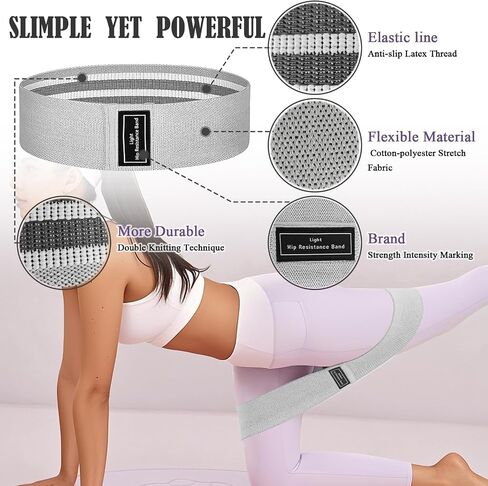 Resistance Bands for Workouts, Rubber Bands for Home Gym & Stretching, Exercise Gear in Saudi Arabia
