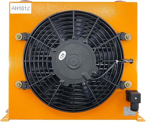 AH1012T-CA مبرد الزيت الهيدروليكي 120 وات 12VDC 100 لتر / دقيقة مشعاع الزيت المبرد بالهواء لحام دقيق ومروحة فعالة in Saudi Arabia