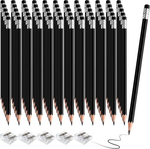 60 قطعة من أقلام الرصاص الملونة باللون الأحمر، مجموعة أقلام رصاص فنية خشبية احترافية تم شحذها مسبقًا للفنانين | لوازم رسم ممتازة للرسم (أحمر) in Kuwait