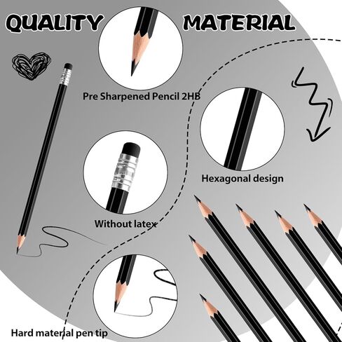 60 قطعة من أقلام الرصاص الملونة باللون الأحمر، مجموعة أقلام رصاص فنية خشبية احترافية تم شحذها مسبقًا للفنانين | لوازم رسم ممتازة للرسم (أحمر) in Kuwait