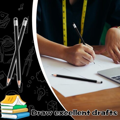 60 قطعة من أقلام الرصاص الملونة باللون الأحمر، مجموعة أقلام رصاص فنية خشبية احترافية تم شحذها مسبقًا للفنانين | لوازم رسم ممتازة للرسم (أحمر) in Kuwait