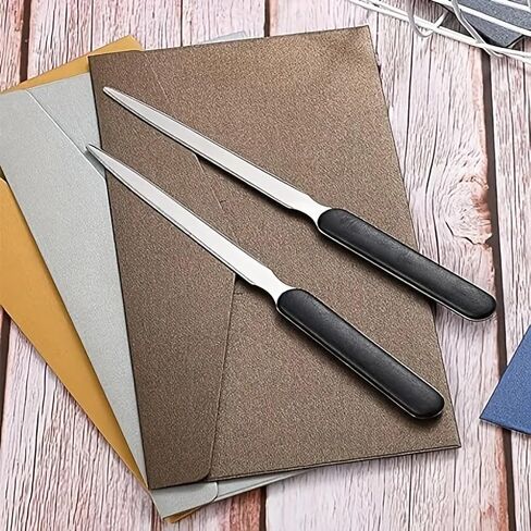 Ergonomic Stainless Steel Letter Opener – Lightweight Office & Home Sealer in Saudi Arabia