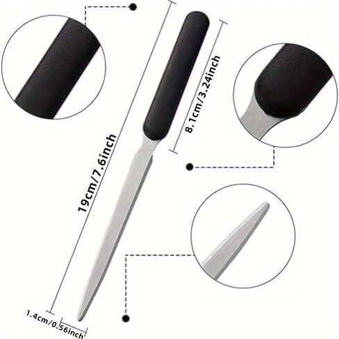 Ergonomic Stainless Steel Letter Opener – Lightweight Office & Home Sealer in Saudi Arabia