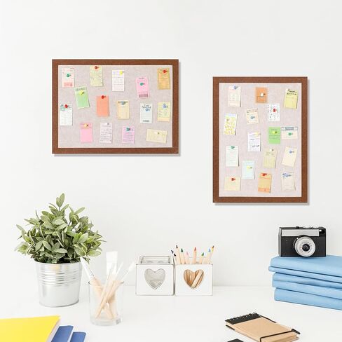 Felt Pin Board Bar Strips Bulletin Board for Bedrooms Offices Home Wall Decoration, Notice Board Self Adhesive Cork Board with 35 Push Pins for Paste Notes, Photos, Schedules in Saudi Arabia
