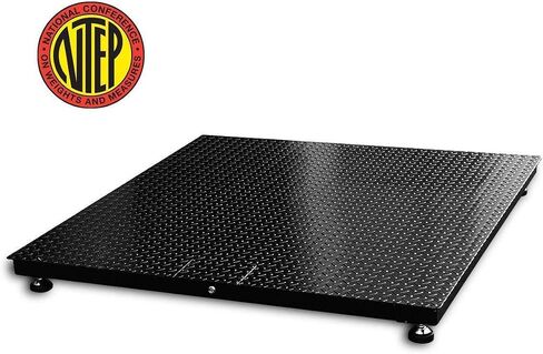 NTEP Certified Legal for Trade Floor Scale Heavy Duty Industrial Pallet Scale with Indicator (48x48) in Saudi Arabia