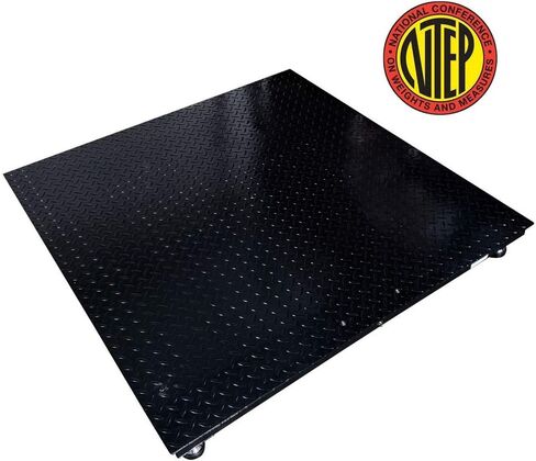 NTEP Certified Legal for Trade Floor Scale Heavy Duty Industrial Pallet Scale with Indicator (48x48) in Saudi Arabia