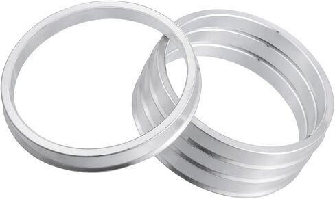 4pcs OD 78.1mm to ID 70.1mm Aluminum Alloy Car Auto Hub Centric Rings Wheel Bore Center Spacer Replacement Auto Accessories in Saudi Arabia