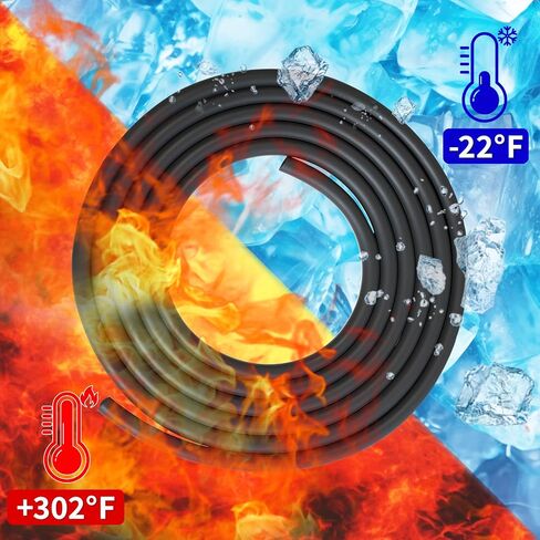 1/4 Inch ID Fuel Line Hose 10ft with 20 Clamps Kit - Replacement for Small Engines - Compatible with Kawasaki Kohler Briggs & Stratton Small Gas Diesel Powersports Engines and Generators in Saudi Arabia